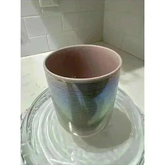 Large Coffee Mug Gray Pink Iridescent Pearl LaRochelle Signature Collection - Picture 8 of 14
